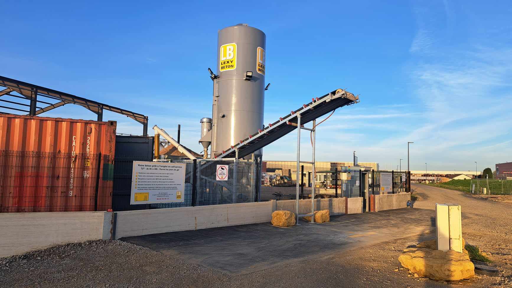 Centrale de béton automatique Lexy Béton